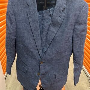 NWT J. Crew Thompson Slim-fit linen suit 
isize 42 R pants 32 x 32